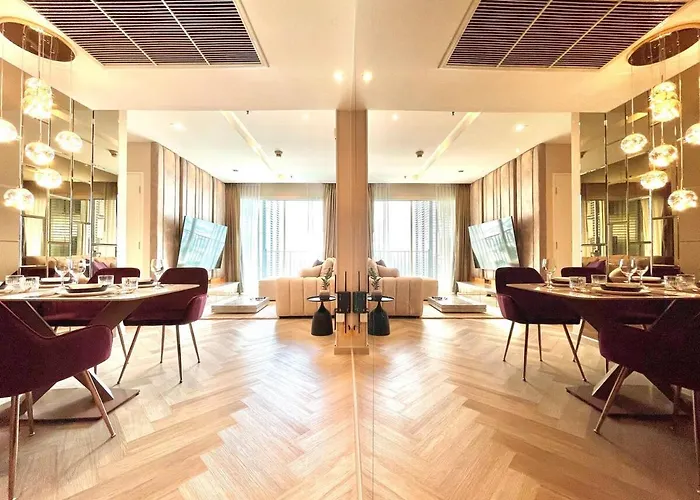 Supreme Spacious 2-bedroom In Prime Location! Bts Thonglor Apartamento *